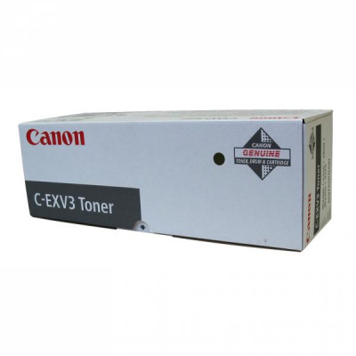 Canon C-EXV3Bk (6647A002), originální toner, černý, 16000 stran