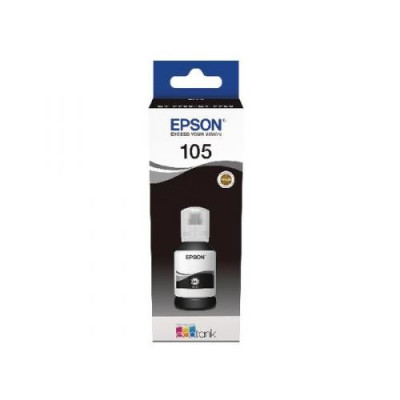 Epson T00Q1 (C13T00Q140, 105), originální inkoust, černý, 140 ml