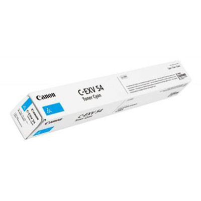 Canon C-EXV54C (1395C002), originální toner, azurový, 8500 stran