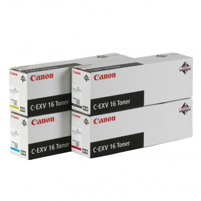 Canon C-EXV16Y (1066B002), originální toner, žlutý, 36000 stran