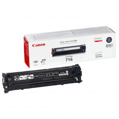 Canon CRG-716Bk (1980B002), originální toner, černý, 2300 stran