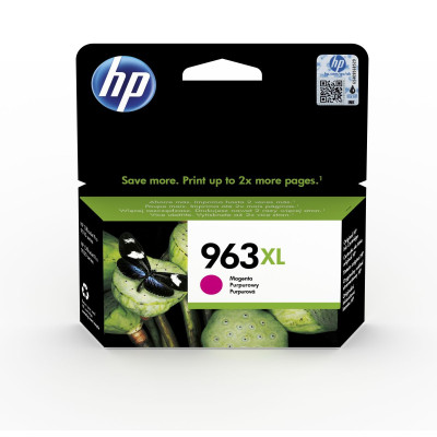 HP 3JA28AE (963XL), originální inkoust, purpurový, 1600 stran (22,92 ml)