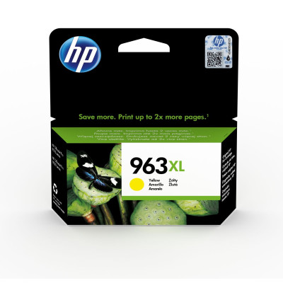 HP 3JA29AE (963XL), originální inkoust, žlutý, 1600 stran (22,92 ml)