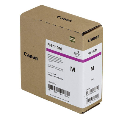 Canon PFI-110M (2366C001), originální inkoust, purpurový, 160 ml