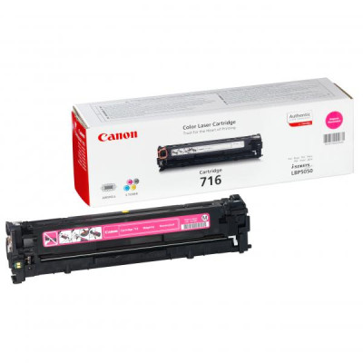 Canon CRG-716M (1978B002), originální toner, purpurový, 1500 stran