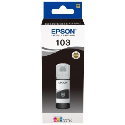 Epson T00S1 (C13T00S14A, 103), originální inkoust, černý, 65 ml