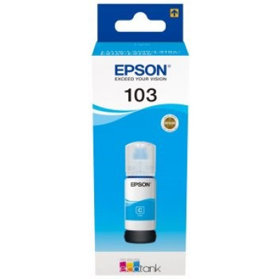 Epson T00S2 (C13T00S24A, 103), originální inkoust, azurový, 65 ml