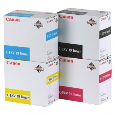 Canon C-EXV19Y (0400B002), originální toner, žlutý, 16000 stran