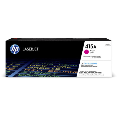 HP W2033A (415A), originální toner, purpurový, 2100 stran