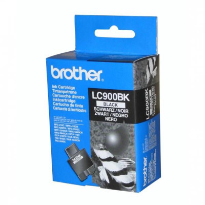 Brother LC-900Bk, originální inkoust, černý, 500 stran