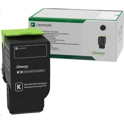 Lexmark C252UK0, originální toner, černý, 8000 stran, return