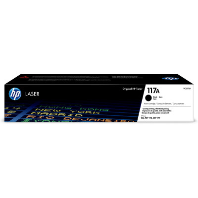 HP W2070A (117A), originální toner, černý, 1000 stran