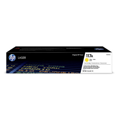 HP W2072A (117A), originální toner, žlutý, 700 stran