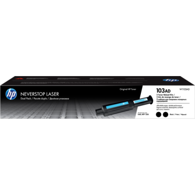 HP W1103AD (103AD), originální toner, černý, 2 x 2500 stran, Neverstop