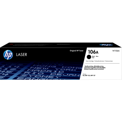 HP W1106A (106A), originální toner, černý, 1000 stran