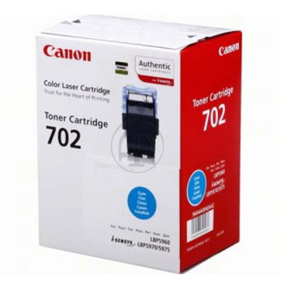 Canon CRG-702C (9644A004), originální toner, azurový, 10000 stran