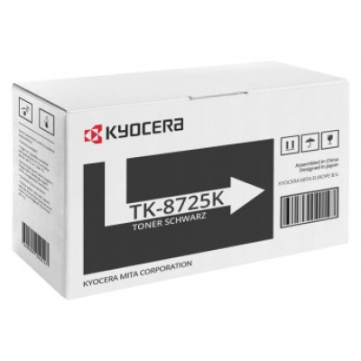 Kyocera TK-8725K (1T02NH0NL0), originální toner, černý, 70000 stran