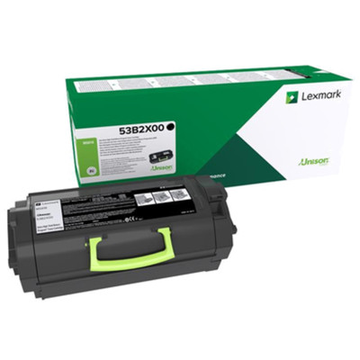 Lexmark 53B2X00, originální toner, černý, 45000 stran