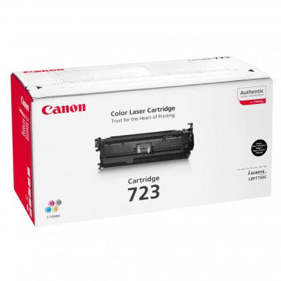 Canon CRG-723Bk (2644B002), originální toner, černý, 5000 stran