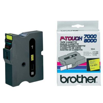 Brother TX-651, originální páska