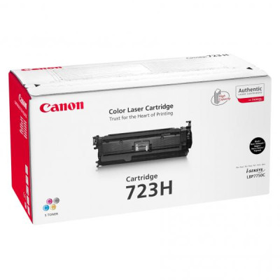 Canon CRG-723HBk (2645B002), originální toner, černý, 10000 stran