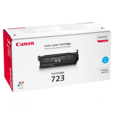 Canon CRG-723C (2643B002), originální toner, azurový, 8500 stran