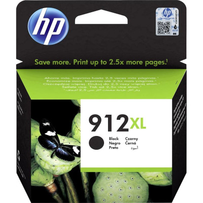 HP 3YL84AE (912XL), originální inkoust, černý, 825 stran