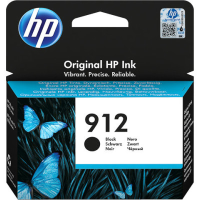 HP 3YL80AE (912), originální inkoust, černý, 300 stran