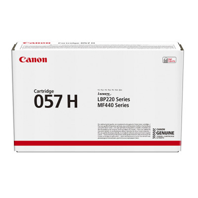 Canon 057H (3010C002), originální toner, černý, 10000 stran