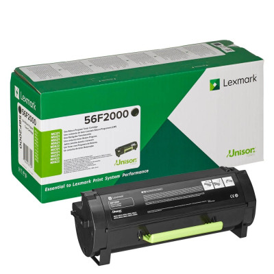 Lexmark 56F2000, originální toner, černý, 6000 stran