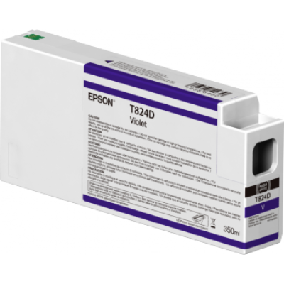 Epson T824D (C13T824D00), originální inkoust, fialový, 350 ml