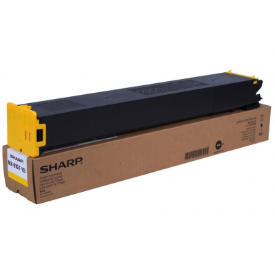 Sharp MX-61GTYB, originální toner, žlutý, 12000 stran