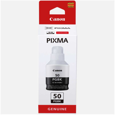 Canon GI-50 PGBK (3386C001), originální inkoust, černý, 6000 stran (170 ml)