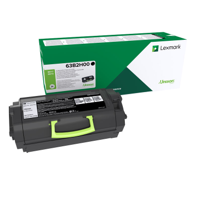 Lexmark 63B2H00, originální toner, černý, 25000 stran