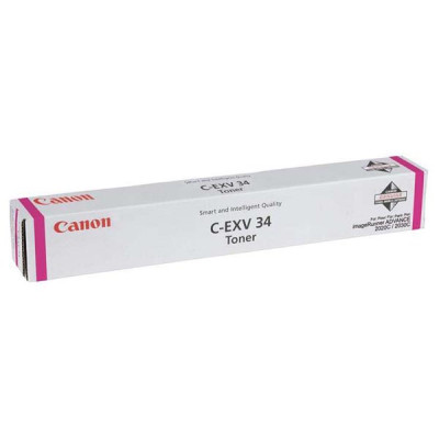 Canon C-EXV34M (3784B002), originální toner, purpurový, 19000 stran