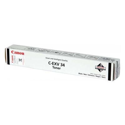 Canon C-EXV34Bk (3782B002), originální toner, černý, 23000 stran