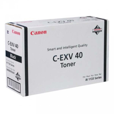 Canon C-EXV40Bk (3480B006), originální toner, černý, 6000 stran