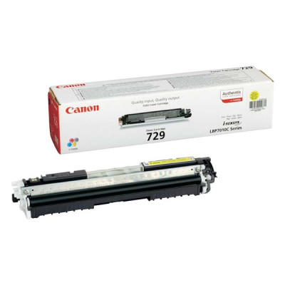 Canon CRG-729Y (4367B002), originální toner, žlutý, 1000 stran