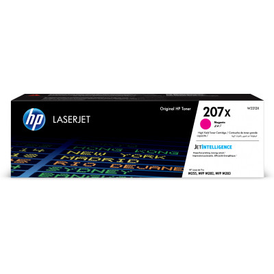 HP W2213X (207X), originální toner, purpurový, 2450 stran