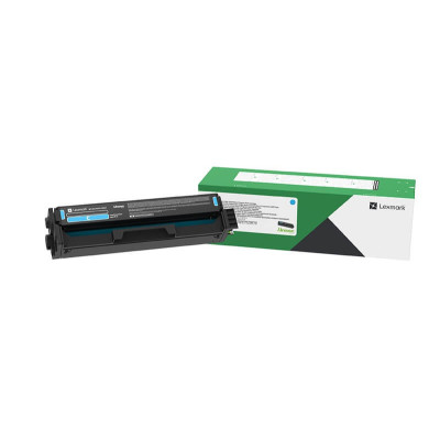 Lexmark C3220C0 (C320020), originální toner, azurový, 1500 stran