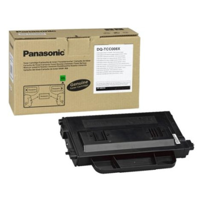 Panasonic DQ-TCC008-X, originální toner, černý, 8000 stran