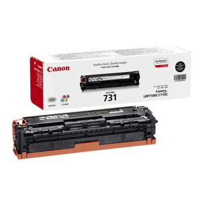 Canon CRG-731Bk (6272B002), originální toner, černý, 1400 stran