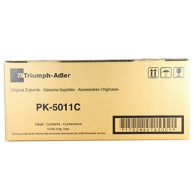 Triumph Adler PK-5011C (1T02NRCTA0), originální toner, azurový, 5000 stran