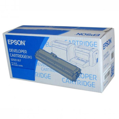 Epson C13S050167, originální toner, černý, 3000 stran