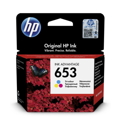 HP 3YM74AE (653), originální inkoust, barevný, 5 ml