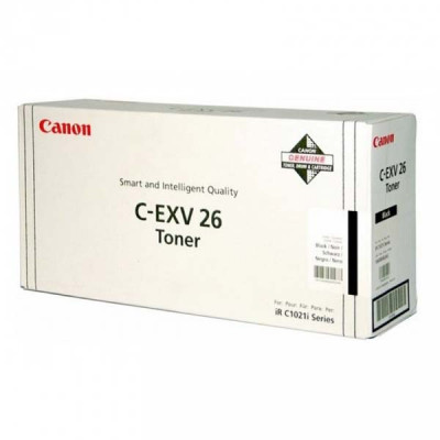 Canon C-EXV26Bk (1660B006), originální toner, černý, 6000 stran