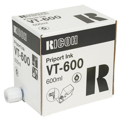 Ricoh 817101 (VT-600), originální inkoust, černý, 600 ml