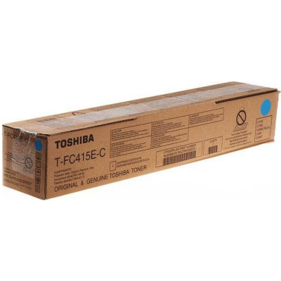 Toshiba T-FC415E-C (6AJ00000172), originální toner, azurový, 33600 stran