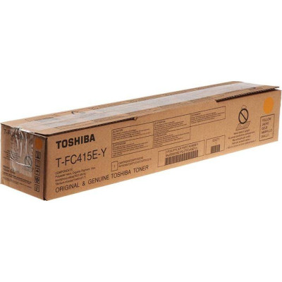 Toshiba T-FC415E-Y (6AJ00000182), originální toner, žlutý, 33600 stran