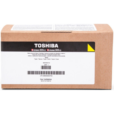 Toshiba T-305PY-R (6B000000753), originální toner, žlutý, 3000 stran